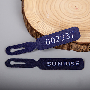 OEKO-TEX Sang Trọng Dệt Nhãn Chết Cắt Tùy Chỉnh Dệt Dây Kéo <span class=keywords><strong>Puller</strong></span> Cho Quần Áo - Product Image 4