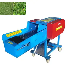 Chaff cutter grass forage shredder chopper harvester hay fodder forage chaff cutter machine