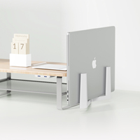 Soporte de Madera para Controlador de Estilo Moderno, Soporte Elevador para PC con Almacenamiento Extra Grande, Escritorios para Computadora, Soporte Elevador para Monitor con USB-C