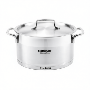 KARL KRGER Roasting <b>Pot</b> Crete Stainless Steel 6 Qt <b>For</b> Oven Use - Product Image 2