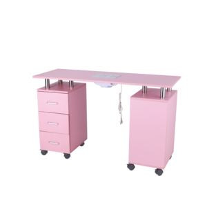 Table à ongles pliante en bois HONGZI HZ2041 pour salon <span class=keywords><strong>de</strong></span> beauté moderne, avec collecteur <span class=keywords><strong>de</strong></span> poussière, super résistante, mobilier <span class=keywords><strong>de</strong></span> <span class=keywords><strong>manucure</strong></span> commercial, Zhejiang - Product Image 1