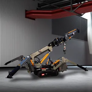 China Spider Cranes CE Approved Euro V 1.2ton 3ton 5ton 8ton Crane Spider Electr Crane Spider For Sale