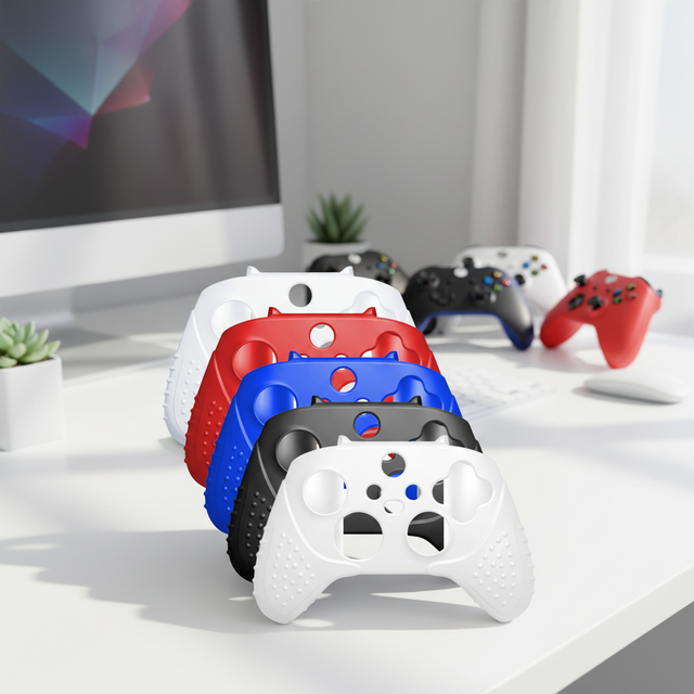 For Xbox Series S/X Anti-Slip Silicone Case Protective Skin Cover for Xbox Series Controller Silicone Cover