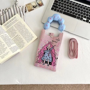 Nuova Borsa Mini di Lusso per Signore con Tracolla Ricamata, Carino Astuccio Portatile Morbido per Occhiali da Sole - Product Image 5