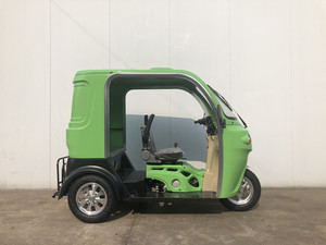 Popular 110cc Three-Wheel <strong>Tricycle</strong> with Covered Cabin Motorized Driving Closed Body for Passengers - Product Image 4