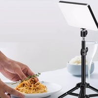 Trépied Smartphone Caméra Photographie Studio Vidéo Photo Shooting LED Flat Panel Fill Light Live Streaming Broadcast Selfie Lamp