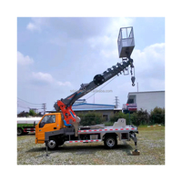 Camion grue plate-forme de travail aérien camion aérien élevé camion plate-forme aérienne isuzu à vendre