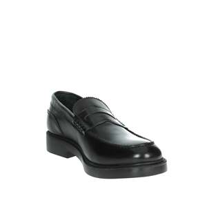 Mocasines Kebo para hombre, color negro, talla 39, de cuero, sin cordones, para vestir. - Product Image 5