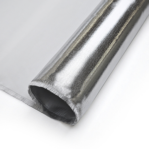 Tissu en fibre <span class=keywords><strong>de</strong></span> <span class=keywords><strong>verre</strong></span> à isolation thermique durable avec feuille d'aluminium - Product Image 6