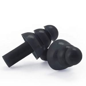 Protection auditive, bouchons d'oreilles en silicone réutilisables avec étui, <span class=keywords><strong>anti</strong></span>-<span class=keywords><strong>bruit</strong></span> - Product Image 4