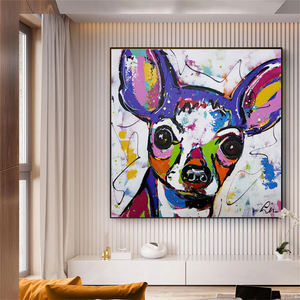 Póster <span class=keywords><strong>de</strong></span> Arte <span class=keywords><strong>de</strong></span> Animal <span class=keywords><strong>de</strong></span> Graffiti para decoración del hogar, imágenes <span class=keywords><strong>de</strong></span> pared en lienzo Pop <span class=keywords><strong>de</strong></span> calle para habitación <span class=keywords><strong>de</strong></span> bebé, <span class=keywords><strong>Pug</strong></span> - Product Image 4