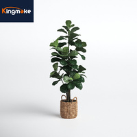 Arbre Artificiel En Plastique En Gros Décoratif Touche Naturelle Arbre Verdure Plante Artificielle En Pot