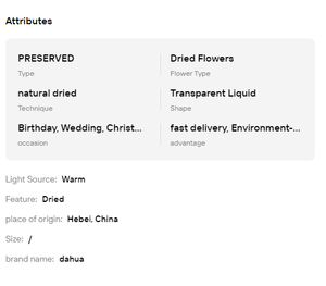 Aceite Mineral de Alta Pureza para Flores Flotantes, para Manualidades con Botánicas Secas, Decoración Navideña - Product Image 6