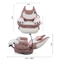 Canapé-lit inclinable moderne en tissu, extensible et réglable, avec rangement, pour salon, salle à manger et jeux vidéo