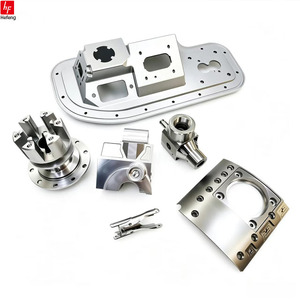 Bloque de Colector de Aluminio Mecanizado por CNC de la Marca HF Personalizado |   Fresado Multifacético de Precisión 0.01mm |   Engrifas Roscadas | - Product Image 1