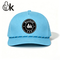 Gorras Personalizadas de 5 Paneles, Gorra de Béisbol y Golf, Impermeable, con Orificios Perforados, Gorras Deportivas con Logotipo Personalizado
