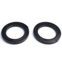 INDEL Dichtungssatz für Baggerkolbenzylinder, 50 MPa, Schwarz, Ok Pump Machine O-Ring, NBR, POM, Polyurethan