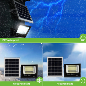 Năng lượng mặt trời lũ ánh sáng ngoài trời không thấm nước nhà sân thông minh sạc 100W 200W 400W 800W Bình minh đến hoàng hôn ánh sáng mặt trời - Product Image 4