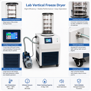 Liofilizador Compacto de Laboratorio Nathi con Área de Liofilización de 0.18 y Trampa de Frío Opcional de -80°C para Muestras Biológicas - Product Image 6