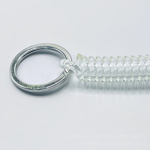 Zinc Alloy Keychain With Metal Ring And <b>Clip</b> For Pet Or Luggage Accessories - Product Image 2