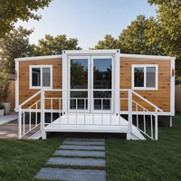 Maisons préfabriquées extensibles, cabines modulaires extensibles pour le tourisme et l'hébergement de vacances
