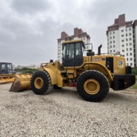 Chargeuse sur pneus Caterpillar 996 d'occasion haute performance, plus de 90 % de durée de vie des pneus restante, expédition maritime rapide par RoRo