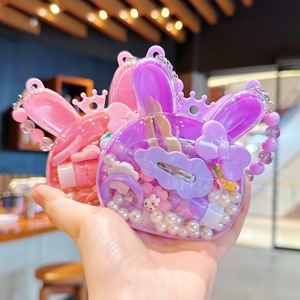 Accesorios para el Cabello para Niñas, Juego de Horquillas para el Cabello de Princesa, con Bolso, Regalo DIY - Product Image 4