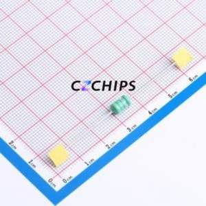 Inducteur à anneau coloré AL0510-471K / à travers-trou, composant à travers-trou THT, D5xL10mm 470uH 10% 3.5Ohm - Product Image 1