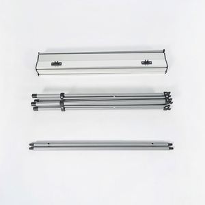 Modern <b>Outdoor</b> Foldable Aluminum Dining <b>Table</b> for Courtyard and Camping - Product Image 5