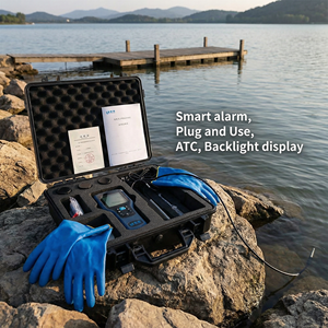 Lohand China High Accuracy Portable Multi-parameter <strong>Dissolved</strong> <strong>Oxygen</strong> Detector PH Conductivity Sensor TDS <strong>Salinity</strong> Test - Product Image 1