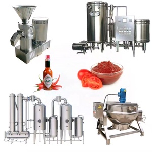 สายการผลิตผักและผลไม้แบบกำหนดเองครบวงจร โรงงานผลิตน้ำมะเขือเทศ/ซอส/เนื้อมะเขือเทศ เครื่องจักรแปรรูปมะเขือเทศ Omate - Product Image 2