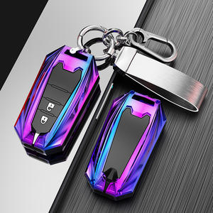 車のキーカバートヨタハイラックス2024ヤリスカローラ2023 Rav4 2021 CHR Revo Auris InnovaハイランダーVenzaフォーチュンキーホルダー - Product Image 5