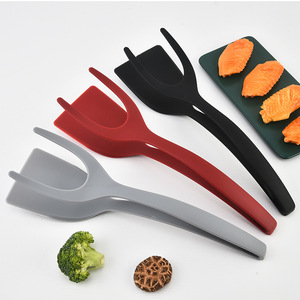 Outils de cuisine Spatule à crêpes en <span class=keywords><strong>silicone</strong></span> de qualité alimentaire, 2 en 1, pour la cuisine à domicile - Product Image 6