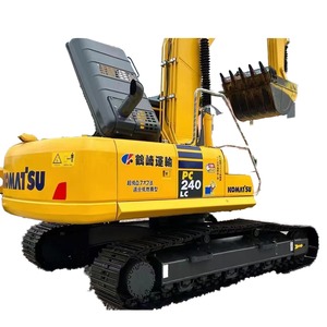 Excavatrice d'occasion Komatsu PC240LC 24 tonnes, économique, fabriquée au Japon, certifiée CE, godet Kubota, emballage EPR_Germany - Product Image 1
