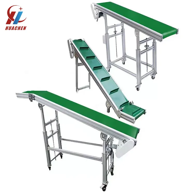 Factory customized belt conveyor food grade climbing conveyor