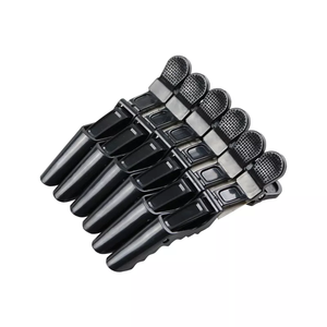 10 Kleuren Haarclips Voor Styling Snijden Haarclips Voor Vrouwen Brede Tanden Dubbel Scharnierend Ontwerp <span class=keywords><strong>Alligator</strong></span> <span class=keywords><strong>Clips</strong></span> Van Salon - Product Image 5