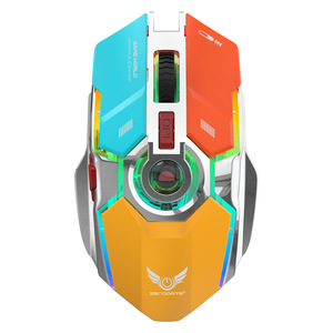 Ratón inalámbrico para juegos Zerocote, 7 botones, retroiluminación RGB, óptico de 2,4G, para oficina y juegos - Product Image 3