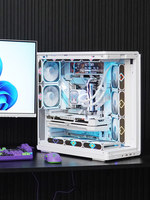 Patriot Xingcan Chen Mid Tower ATX Computer Case with Curved Glass Side Panel Water Cooling Gaming Desktop ATX360 Support