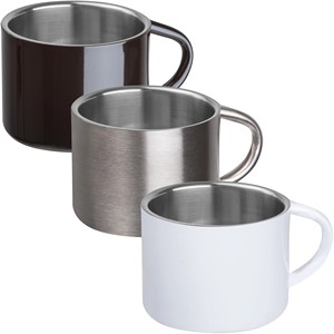 Tasses et Mugs Isothermes Numériques en Acier Inoxydable à Double Paroi de 60 ml pour Espresso et Mocha, Personnalisables avec Logo Promotionnel - Product Image 2