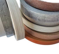 Bande de bordure décorative en PVC à grain de bois de 3 mm personnalisable, bande de bordure de meubles imperméable de qualité supérieure pour les tables et les meubles
