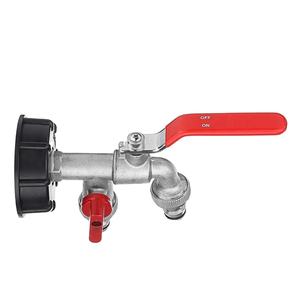 Adaptateur double <span class=keywords><strong>robinet</strong></span> <span class=keywords><strong>pour</strong></span> réservoir d'eau de jardin, connecteur de réservoir d'eau, <span class=keywords><strong>robinet</strong></span> BC, connecteur de réservoir de carburant, <span class=keywords><strong>1000</strong></span> <span class=keywords><strong>litres</strong></span>, <span class=keywords><strong>pour</strong></span> la maison et le jardin - Product Image 6