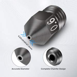 Creality - Juego de 8 Boquillas para Impresora 3D de 0,2 mm, 0,4 mm, 0,6 mm, 0,8 mm y 1,0 mm, Acero Endurecido MK8, Extrusor de Metal de Tungsteno para Impresión 3D - Product Image 4
