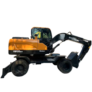 Excavadora de Ruedas HyundaiH W60ECO Usada, 6 Toneladas de Peso Operativo, Buen Estado de Funcionamiento, Maquinaria de Construcción Usada HyundaiH W60ECO - Product Image 1