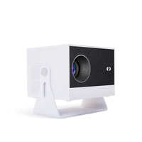 Projecteur Mini LED Intelligent 3D DLP Portable Rétro LCD 4K Android avec Bluetooth Wi-Fi et Batterie 10000 Lumens