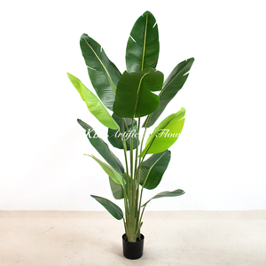 Indoor Outdoor <b>Artificial</b> Plants Greenery Traveler's Palm for Home & Garden House Decor Pot Plants Decoration Palm <b>Tree</b> - Product Image 2