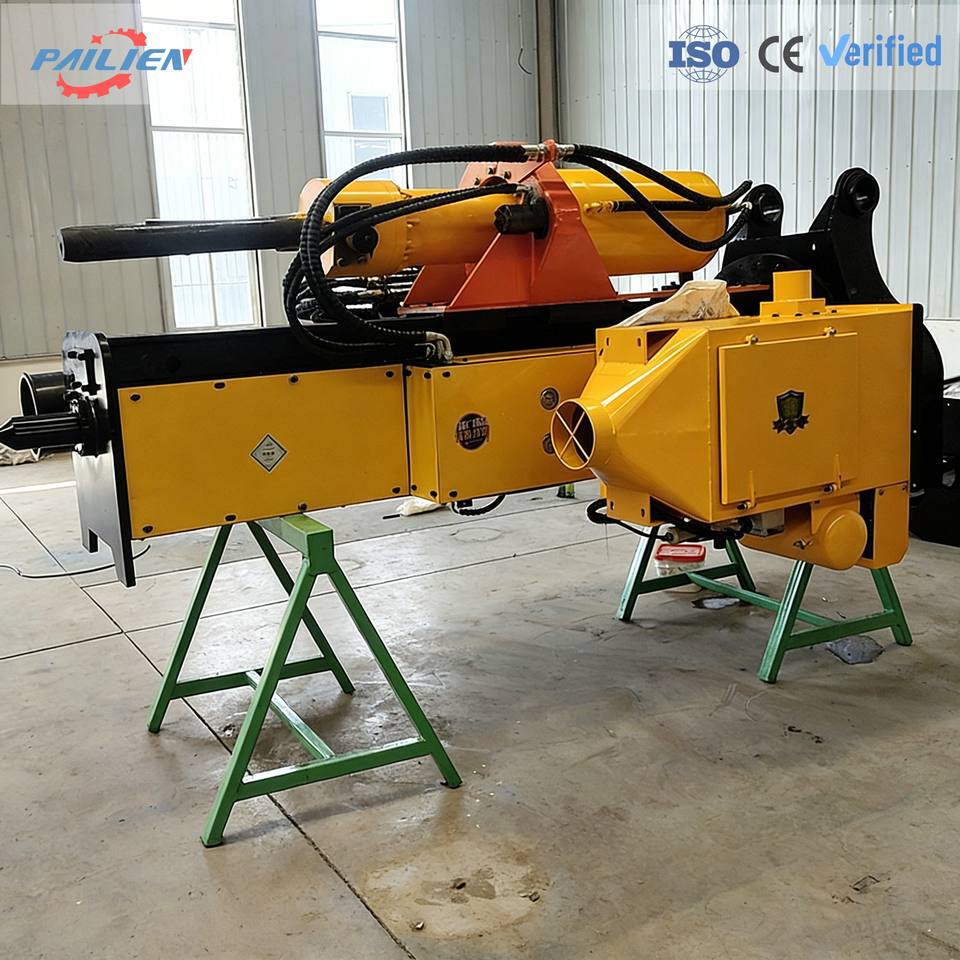 Integrated Hydraulic Excavator Rock Granite Concrete Drilling Cracking ...