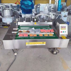 Machine d'emballage sous <span class=keywords><strong>vide</strong></span> à roulement continu, scelleuse sous <span class=keywords><strong>vide</strong></span> automatique à bande <span class=keywords><strong>pour</strong></span> aliments, viande, collations, qualité commerciale - Product Image 2