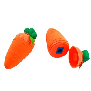 Dụng Cụ Gọt Bút Chì Nhựa Hình Quả Cà Rốt Hình Quả Dứa Dễ Thương Dùng Trong Nhà Ở Trường Thiết Kế Thương Mại Trung Quốc - Product Image 1