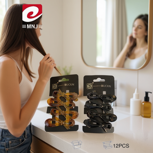 Fermagli per capelli BUCUN, 12 pezzi, colori assortiti, per acconciature da donna - Product Image 2
