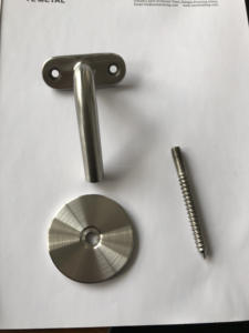 YL METAL 不锈钢304 316缎面饰面管栏杆，适用于墙壁扶手、公寓室内/室外楼梯使用 - Product Image 5